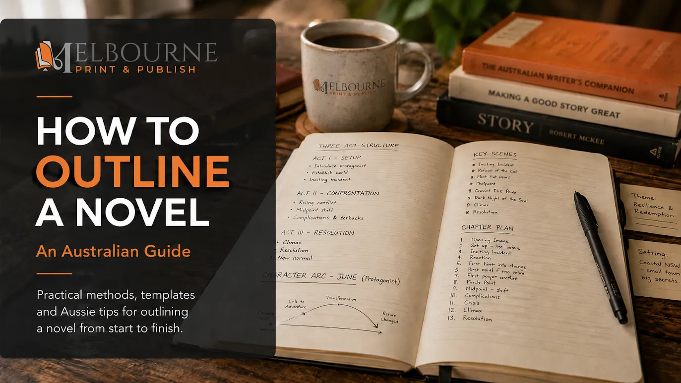 How to outline a novel guide for Australian authors
